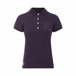 Hagg - Polo manches courtes femme Marine Clearance