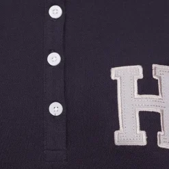 Hagg - Polo manches courtes femme / gris Marine