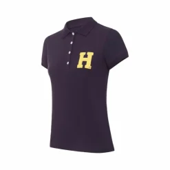 New Hagg - Polo manches courtes femme / jaune Marine