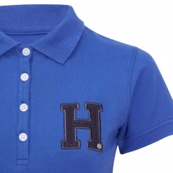 Outlet Hagg - Polo manches courtes femme roi Bleu
