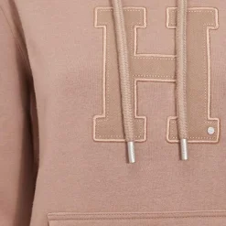 Hagg - Sweat à capuche femme glacé Marron Best