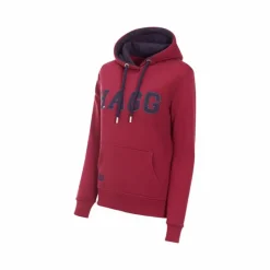 Outlet Hagg - Sweat à capuche femme / marine Prune