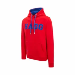 Hagg - Sweat à capuche femme / bleu roi Rouge