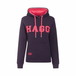 Hagg - Sweat à capuche femme / fuchsia Marine Clearance