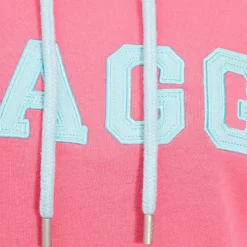 Hagg - Sweat à capuche femme / bleu ciel Rose Hot