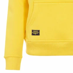 Online Hagg - Sweat à capuche femme / marine Jaune