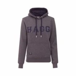 Hagg - Sweat à capuche femme anthracite/ marine Gris Discount