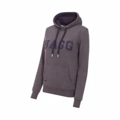 Hagg - Sweat à capuche femme anthracite/ marine Gris Discount
