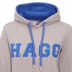 Clearance Hagg - Sweat à capuche femme / bleu roi Gris
