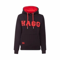 Sale Hagg - Sweat à capuche femme / rouge Noir