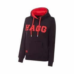 Sale Hagg - Sweat à capuche femme / rouge Noir