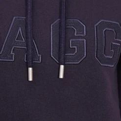 Hagg - Sweat à capuche femme Marine