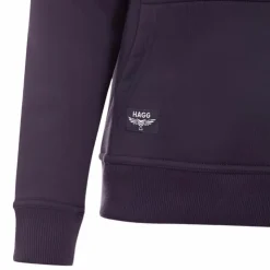 Hagg - Sweat à capuche femme Marine