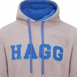 Hot Hagg - Sweat à capuche homme / bleu roi Gris