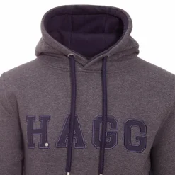 Hagg - Sweat à capuche homme anthracite/ marine Gris Hot
