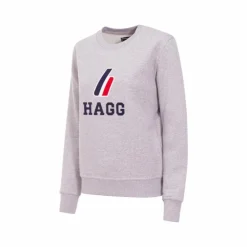 Hagg - Sweat col rond femme Gris New