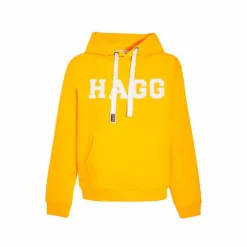 Hagg - Sweat hoodie à capuche jaune