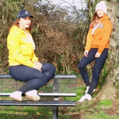 Hagg - Sweat hoodie à capuche jaune