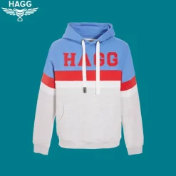 Clearance Hagg - Sweat hoodie à capuche Bleu
