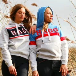 Clearance Hagg - Sweat hoodie à capuche Bleu