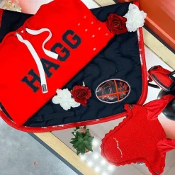 Hagg - Sweat hoodie à capuche rouge Best