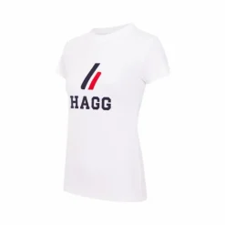 Online Hagg - T-shirt manches courtes femme / marine Blanc