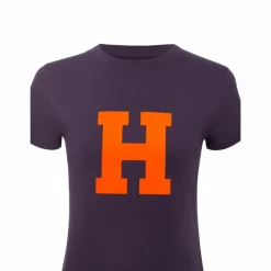 Online Hagg - T-shirt manches courtes homme / orange Marine