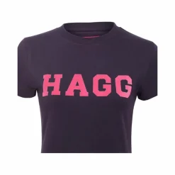 Hagg - T-shirt manches courtes femme / fuchsia Marine Hot