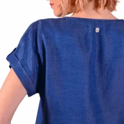 Harcour - Blouse femme Shaina marine Bleu Outlet