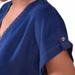 Harcour - Blouse femme Shaina marine Bleu Outlet