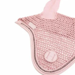 Sale Harcour - Bonnet pour chevaux Fablir pivoine Rose