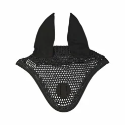 Harcour - Bonnet pour chevaux Fablir Noir Hot
