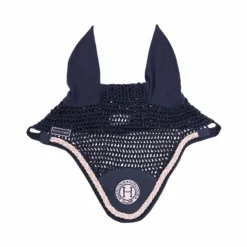 New Harcour - Bonnet pour chevaux Suzette / rose Marine