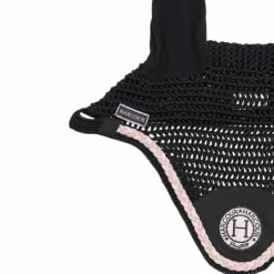 Discount Harcour - Bonnet pour chevaux Suzette / rose Noir