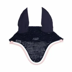 Outlet Harcour - Bonnet pour chevaux Feeby / pivoine Marine