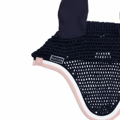 Outlet Harcour - Bonnet pour chevaux Feeby / pivoine Marine