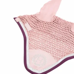 Outlet Harcour - Bonnet pour chevaux Fredy pivoine Rose