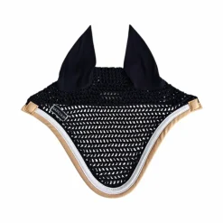 New Harcour - Bonnet pour chevaux Feeby Noir