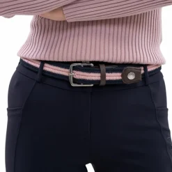 Harcour - Ceinture Bana / pivoine Marine Hot