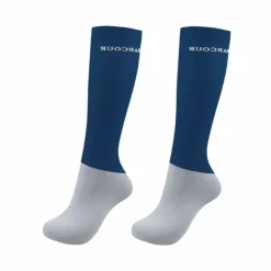Harcour - Chaussettes d'équitation Vaya lagon (X2) Bleu
