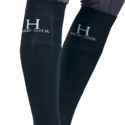 Harcour - Chaussettes d'équitation Badminton (x2) Noir Outlet
