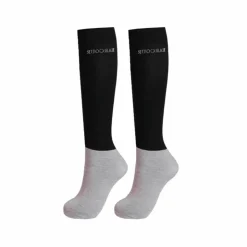 Outlet Harcour - Chaussettes d'équitation Vaya Rider (x2) Noir