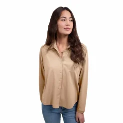 Harcour - Chemise manches longues femme Sharly sable Beige Best