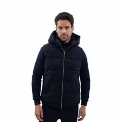 Harcour - Doudoune sans manches homme Aubin Marine