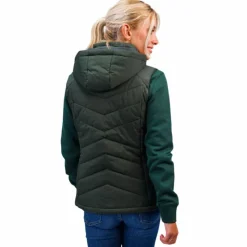 Best Harcour - Doudoune sans manches femme Best of kaki Vert