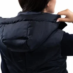 Harcour - Doudoune sans manches femme Auxane Marine Outlet