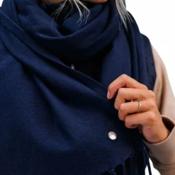 Sale Harcour - Echarpe Scalli Marine