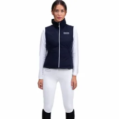 Harcour - Gilet sans manches femme Baccarat Rider France Marine Clearance