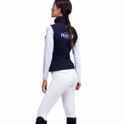 Harcour - Gilet sans manches femme Baccarat Rider France Marine Clearance