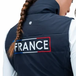 Harcour - Gilet sans manches femme Baccarat Rider France Marine Clearance